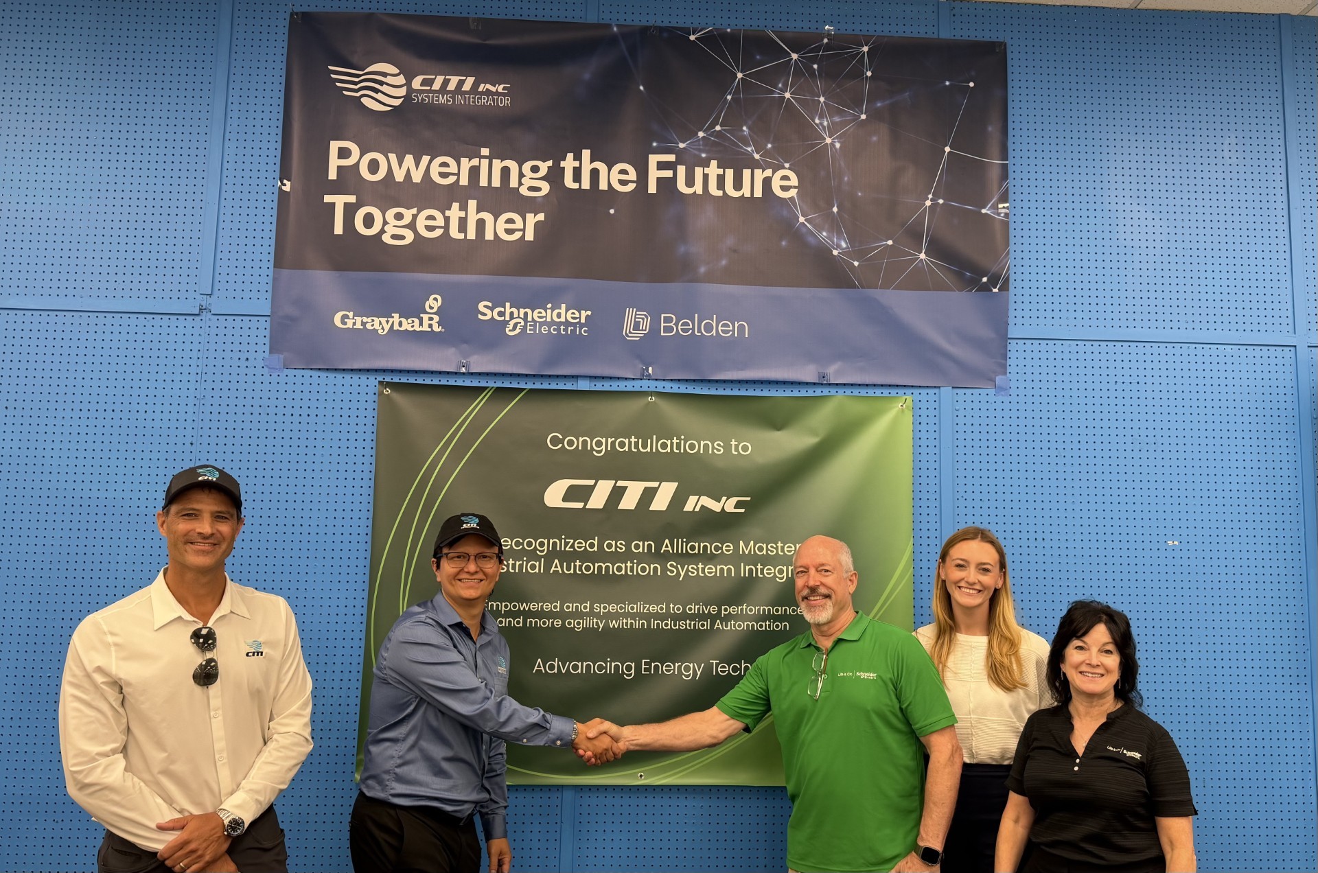 CITI Achieves Schneider Electric Alliance Master Status Designation recognizes CITI’s integration expertise in helping industrial
and water customers modernize critical infrastructure